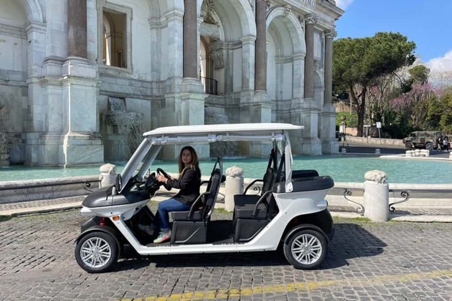 Rome: Private Golf Cart Tour with Artisanal Gelato Tasting - Should you book the Rome golf cart tour?