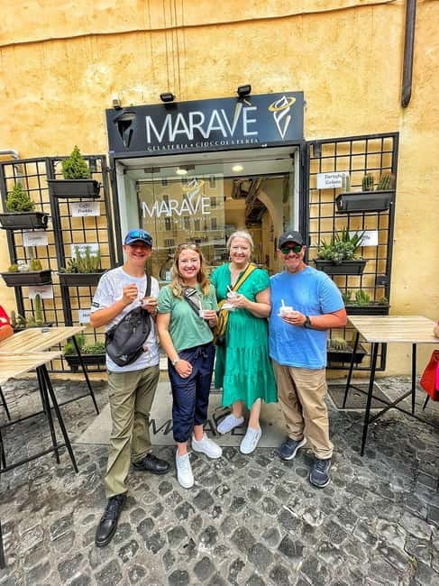 Rome: Private Guided Golf Cart Tour with Gelato or Wine - The Colosseum and Roman Forum from the outside