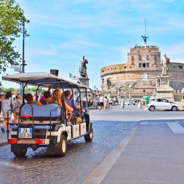 Rome: Private Guided Golf Cart Tour with Gelato or Wine - Trevi Fountain, the Pantheon, and Piazza Venezia