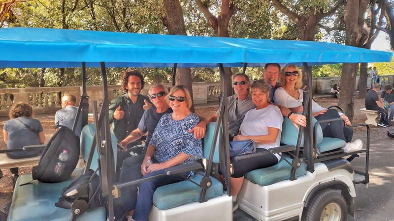 Rome: Private Guided Golf Cart Tour with Gelato or Wine - Starting at Piazza della Repubblica