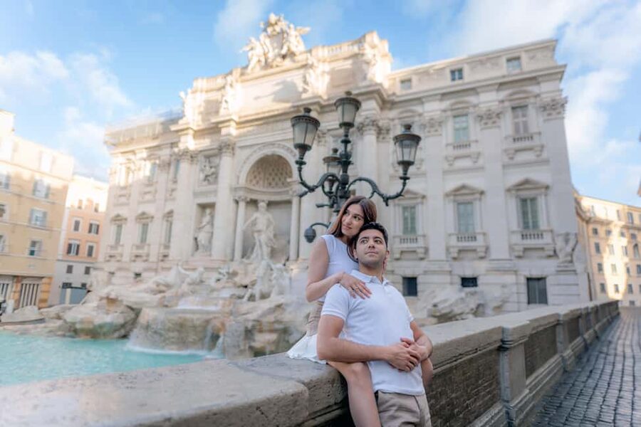 Rome: Private Photoshoot at the Trevi Fountain - The fountain may not look exactly as you expect