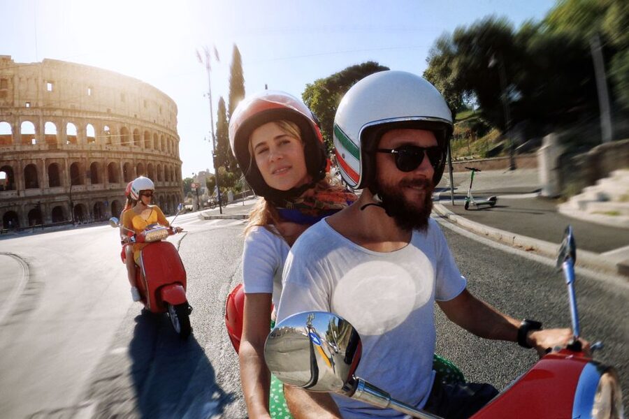 Rome: Self-Driven Sightseeing Tour by Vespa - The Colosseum and Ancient Rome