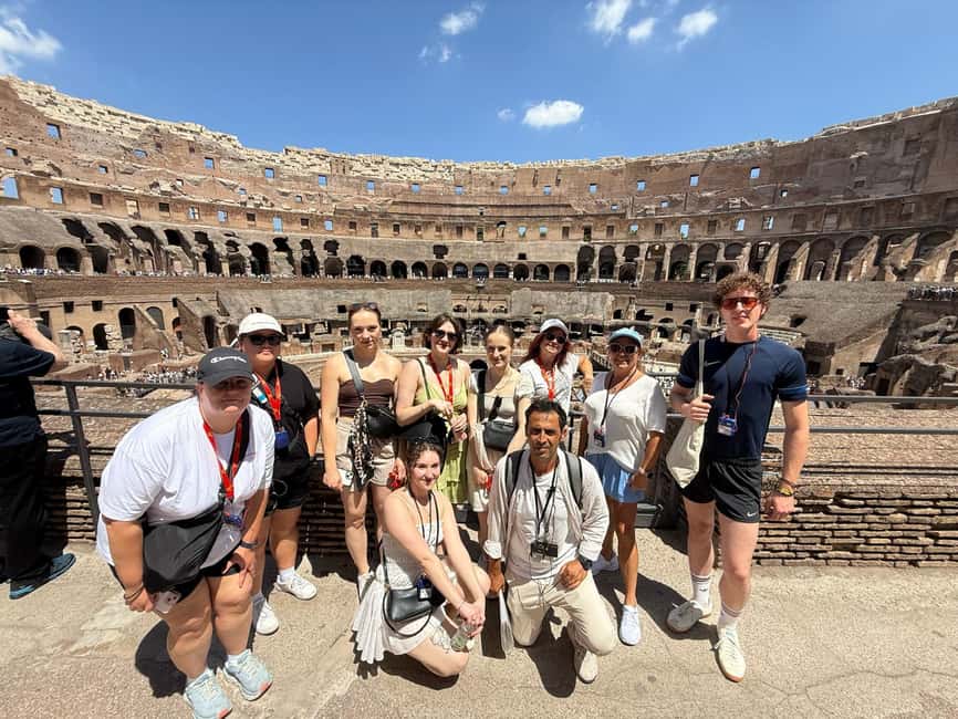Rome: Small-Group Colosseum, Roman Forum & Palatine Hill - Seeing the first and second levels