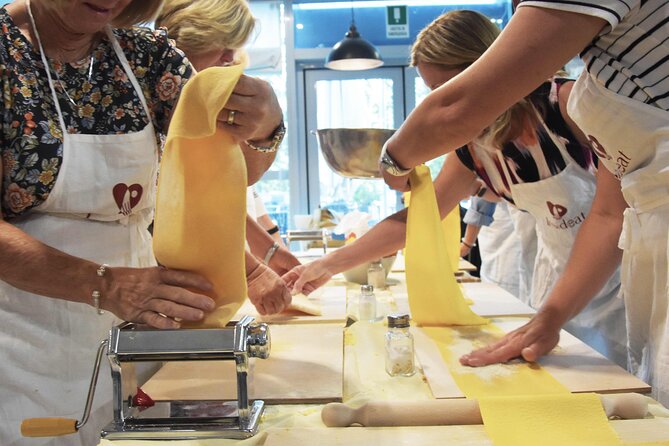 Rome Small Group Pasta Making Class with Wine and Italian Chef - Key points at a glance