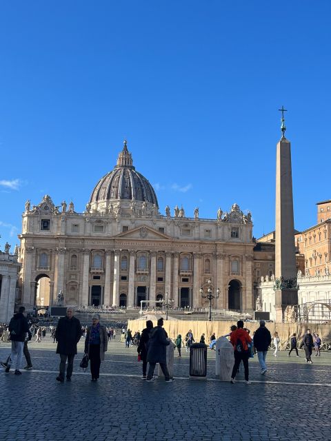 Rome: St. Peter's Basilica and Papal Grottoes Guided Tour - Starting beside St. Peter’s Square