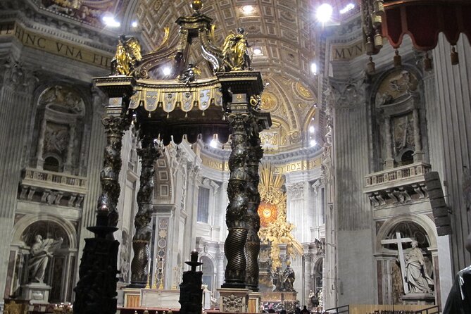 Rome: St Peter's Basilica and Papal Tombs Audio Guide - Inside the Basilica: a one-hour route