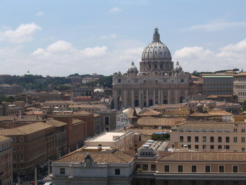 Rome: St. Peter’s Basilica Audio Guide with Dome Climb - Reaching the top of St. Peter’s Dome