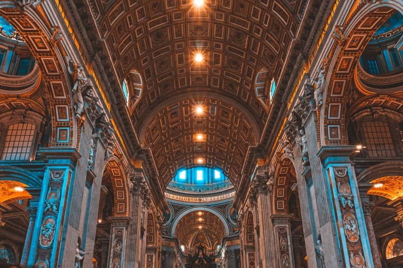 Rome: St. Peter’s Basilica Tour with Vatican Grottoes - Mosaics that look like paintings