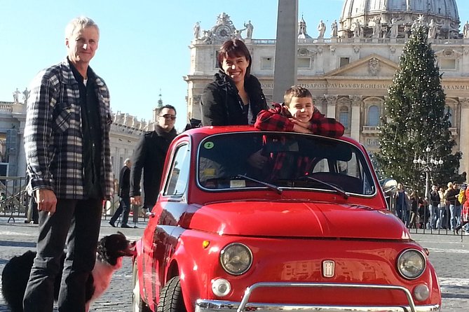 Rome: The Original Fiat 500 Self-Drive Tour - Key points to know before you book