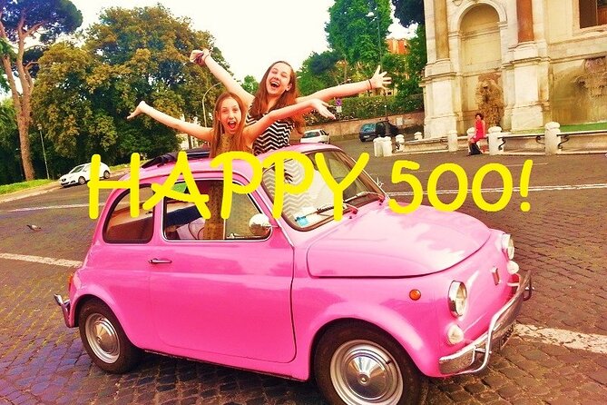 Rome: The Original Fiat 500 Self-Drive Tour - Starting near the Colosseum at Palazzo Manfredi