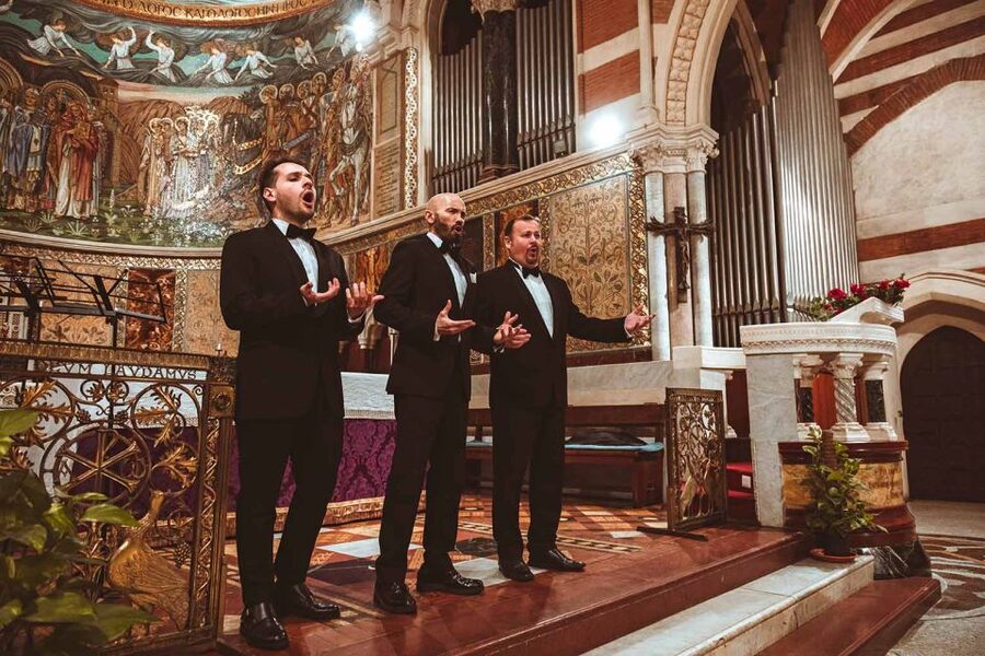 Rome: The Three Tenors at St. Paul's Church Concert Ticket - What this Three Tenors concert really is