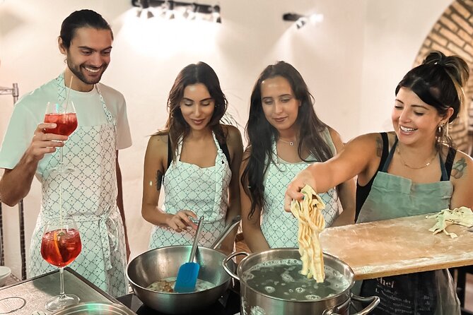 Rome Tipsy Cooking Class: Make Pasta and Mix 3 Spritz Cocktails - What this Rome cooking class is really like