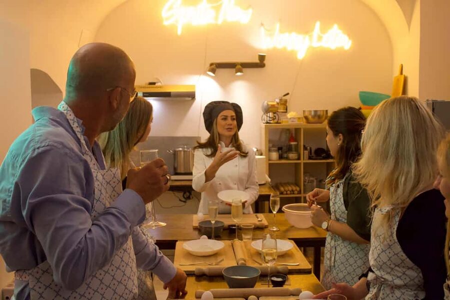 Rome: Tiramisu & Pasta Small-Group Cooking Class - Handmade pasta, from dough to plate