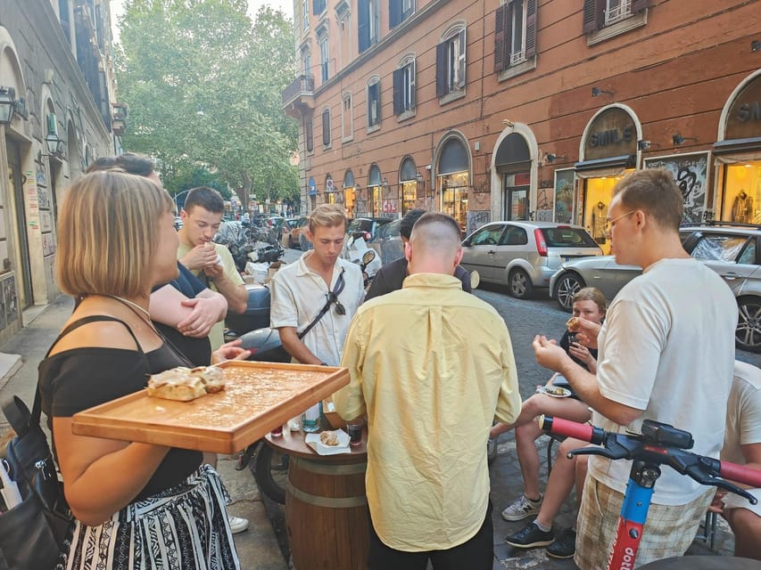 Rome: Trastevere & Campo de Fiori Street Food Walking Tour - Roman pizza, supplì, and the first food lessons