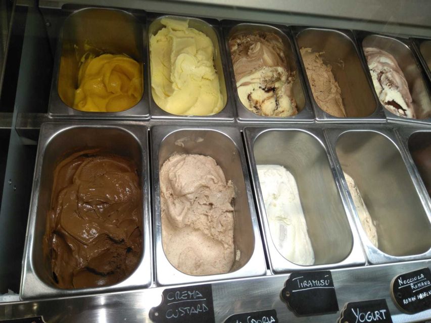 Rome: Trastevere Guided Food and Wine Tour with 20+ Tastings - Ending with real artisanal gelato