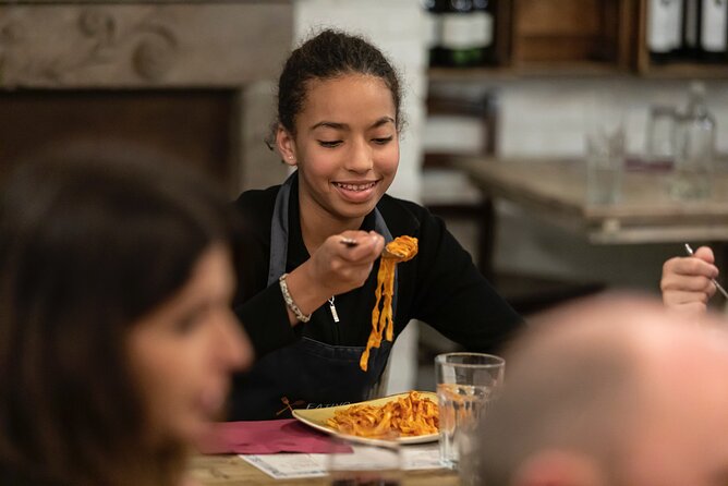 Rome Trastevere Pasta Making Class with Eating Europe - Finishing with Fatamorgana gelato
