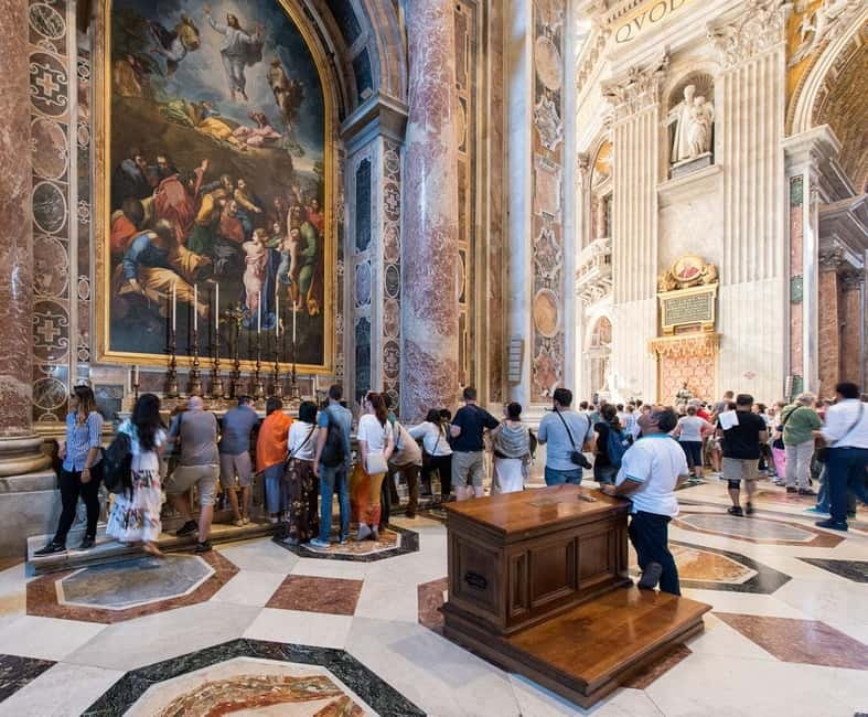 Rome: Vatican Museums, Sistine Chapel Tour & Basilica Access - Michelangelo inside the Sistine Chapel