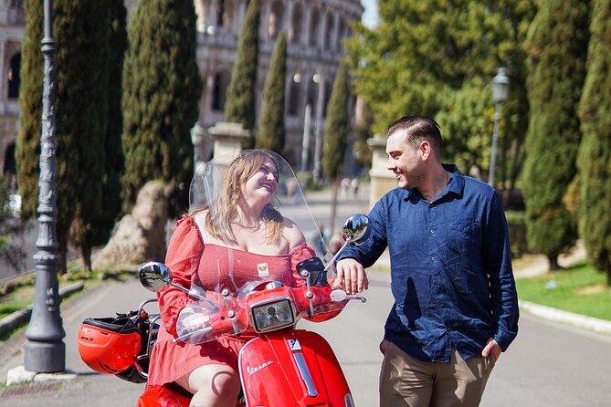 Rome Vespa Scooter Tour with Professional Photographer - Castel Sant’Angelo Along the Tiber