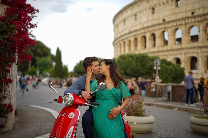 Rome Vespa Tour with Professional Photoshoot - Key points at a glance