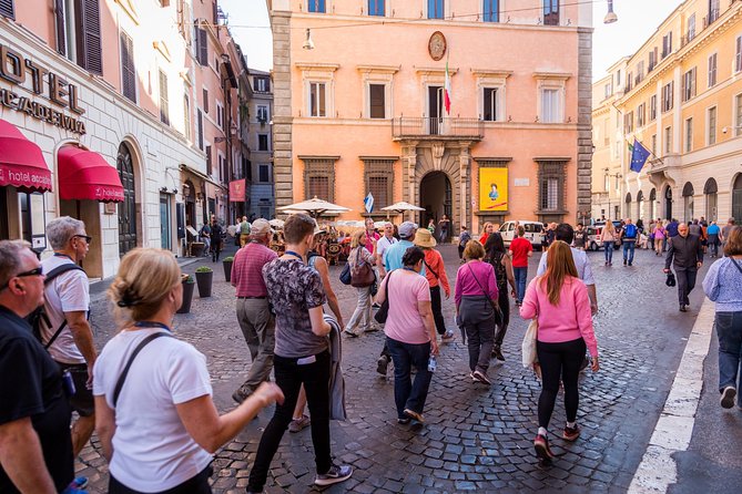 Rome Walking Tour with Piazza Navona, Trevi Fountain and Pantheon - Trevi Fountain: see it, photograph it, then move on