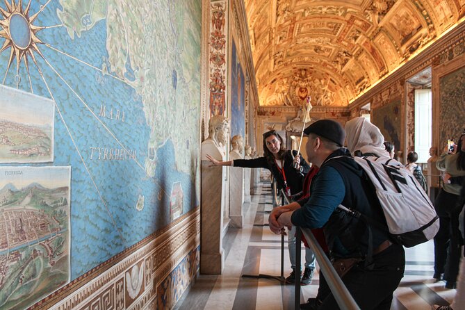 Skip-the-Line Vatican Museum, Sistine Chapel & St Peter Basilica - The Gallery of Maps turns geography into art