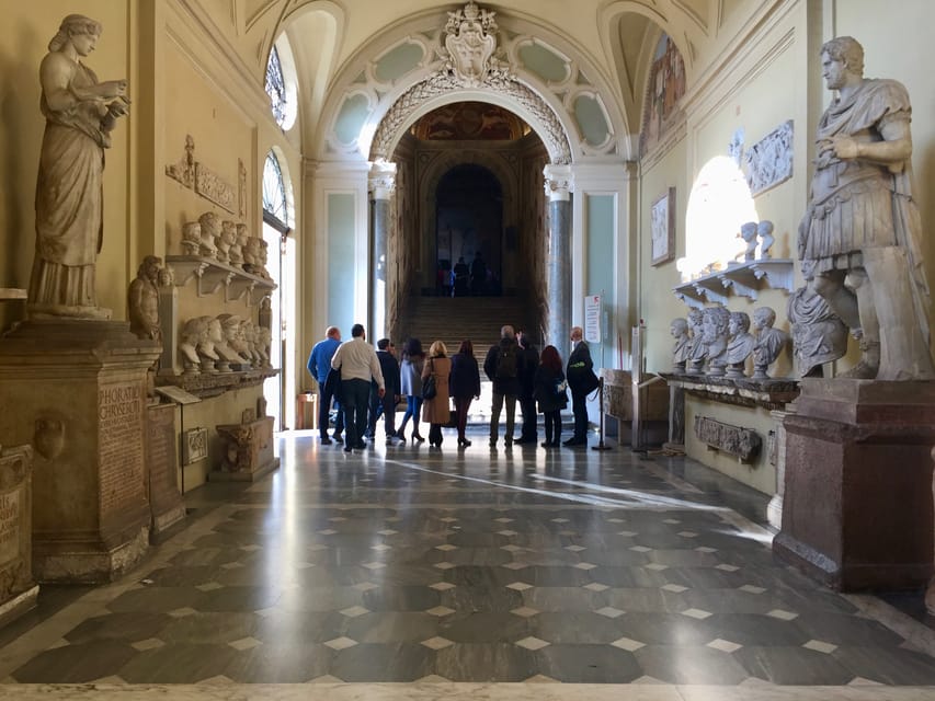 Skip the Line Vatican Tickets with Escorted Entrance - Courtyards and the Belvedere route