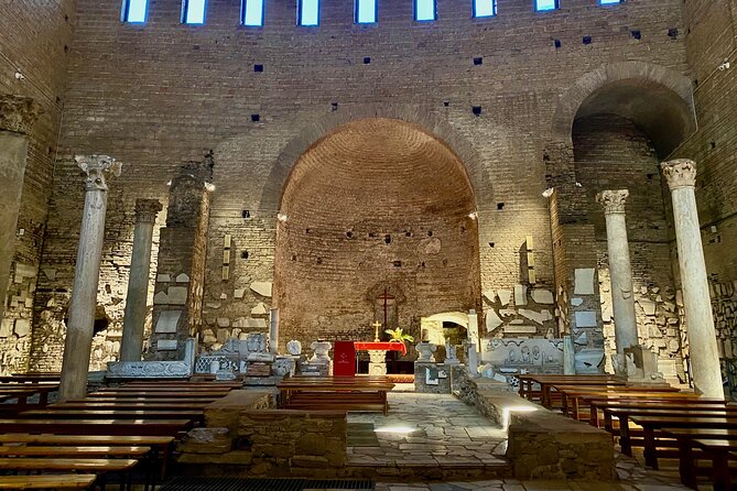 Small Group Express Tour of Roman Catacombs with Transfer - Ending with the Basilica of Nereus and Achilleus