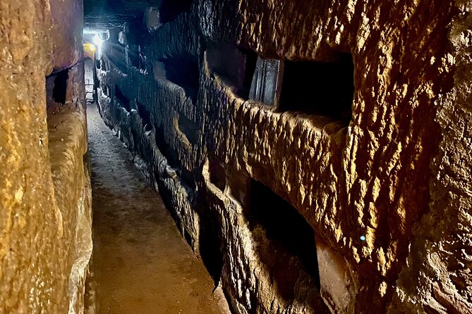 Small Group Express Tour of Roman Catacombs with Transfer - Group size, stairs, and comfort underground