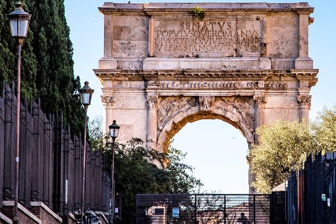Small Group Tour: Colosseum & Roman Forum with Arena Floor Access - Meeting point and the end of the route