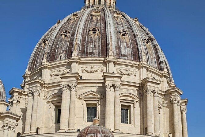 St. Peter's Basilica Dome to Underground Grottoes Tour - Key points to know before booking