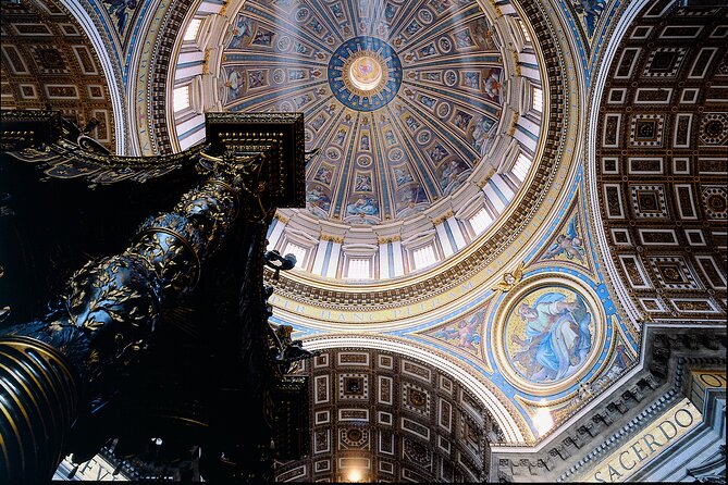 St Peter's Basilica Express Guided Tour, includes Dome Climb - Returning to the Basilica and the papal tombs