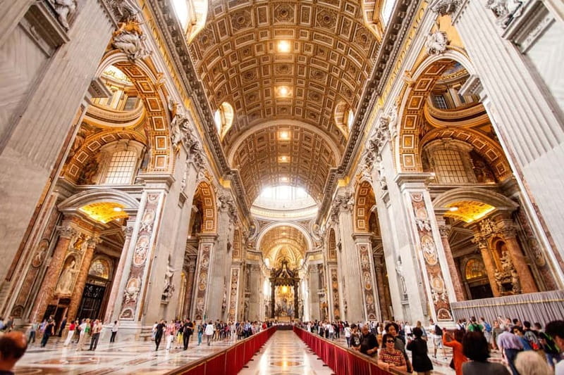 St Peter's Basilica Express Guided Tour with Dome Climb - Taking the elevator, then climbing 300 steps