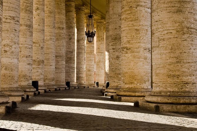 St. Peter’s Basilica Priority Access Tour with Dome & Crypt - Riding to the first dome terrace