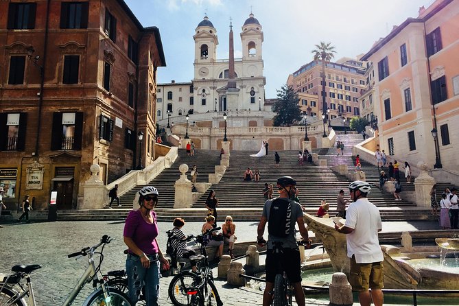 Sunrise in Rome: Small Group E-Bike tour with Italian Breakfast - What the e-bike changes