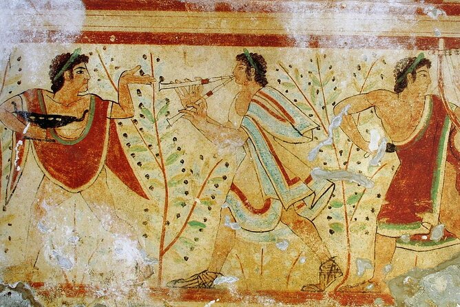 Tarquinia: Etruscan Necropolis and Museum - Private Tour - Entering the painted chambers at Monterozzi