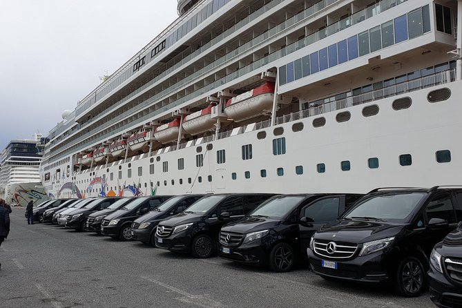 Transfer from Civitavecchia port to Fco Rome airport or Rome - The ride itself: simple, direct, and comfortable