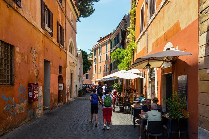 Trastevere and Rome's Jewish Ghetto Half-Day Walking Tour - Santa Maria in Trastevere and the neighborhood after dark