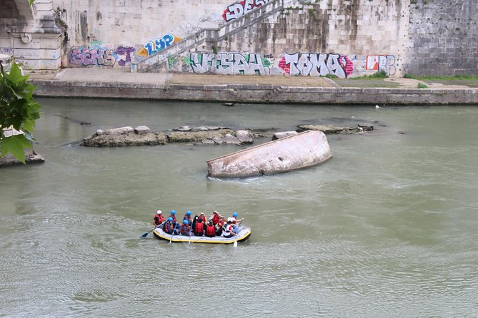 Urban Rafting on Rome's Tiber River - Isola Tiberina and the slower side of Rome
