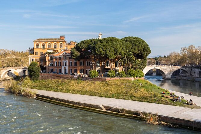 Urban Rafting on Rome's Tiber River - Shoes, clothes, and the downstream exit