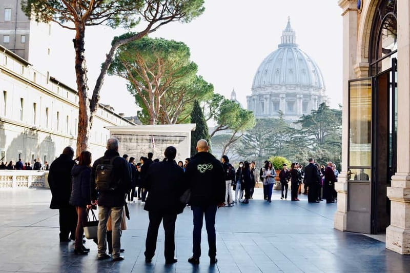 Vatican: Museums, Raphael & Sistine Chapel + Basilica Option - The optional route to St. Peter’s Basilica