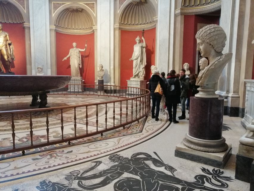 Vatican Museums: Sistine Chapel and St. Peter's Tour - Group Size, Pace, and Physical Demands