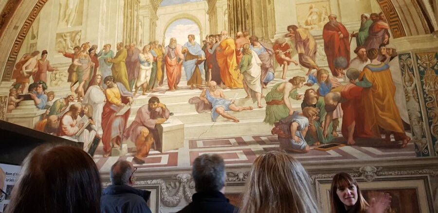 Vatican Museums: Sistine Chapel and St. Peter's Tour - Gallery of Tapestries: Fine Detail in a Crowded Route