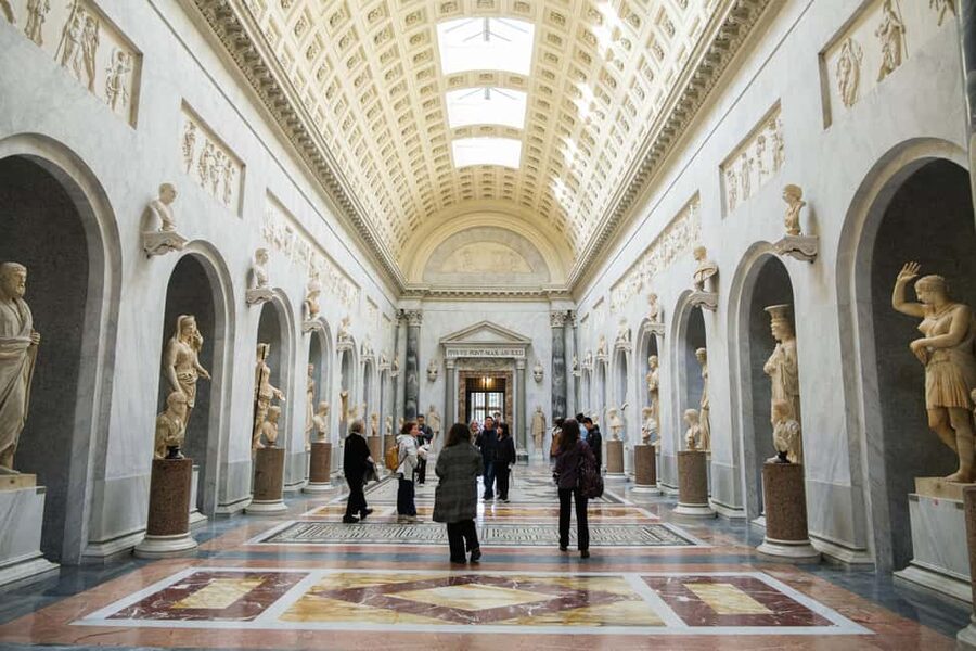 Vatican Museums & Sistine Chapel Guided Tour - Museo Pio Clementino and its ancient sculpture