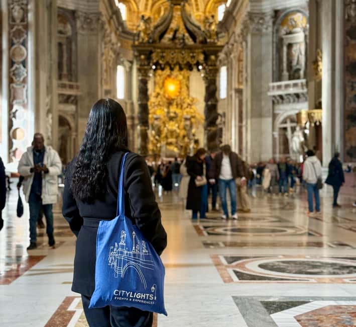 Vatican Museums, Sistine Chapel & Skip-the-Line Basilica - Reaching St. Peter’s Basilica