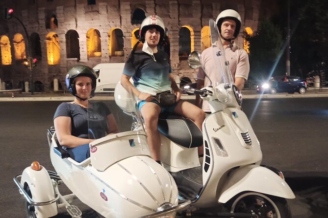 Vespa Sidecar Tour at Day/Night with Pickup - Why a Vespa is a smart first look at Rome