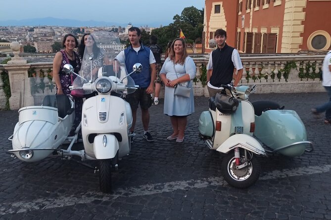 Vespa Sidecar Tour at Day/Night with Pickup - What the $156.07 price gets you