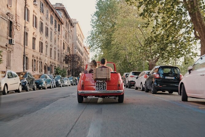 Vintage Fiat 500 Cabriolet: Rome's Highlight Semi Private Tour - Trastevere, the Tiber, and the Aurelian Walls