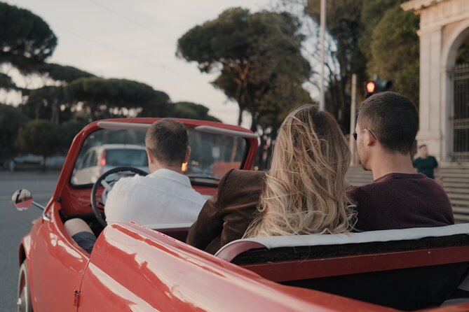 Vintage Fiat 500 Cabriolet: Rome's Highlight Semi Private Tour - The Pyramid of Cestius is Rome’s great surprise