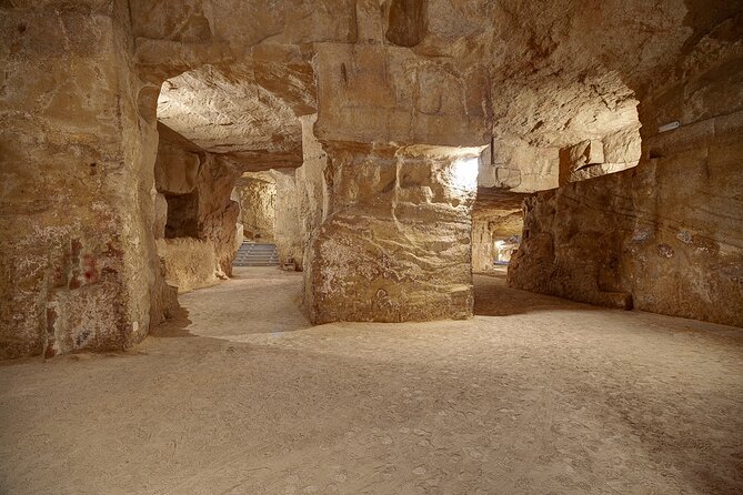 Visit the Etruscan underground Heritage Site of Tarquinia - Inside Etruscopolis with Omero’s recreations